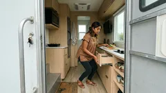 Un tráiler viejo por fuera, un loft por dentro: claves y límites reales de una tiny house sobre ruedas