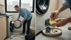 El truco de la esponja en la lavadora que ayuda a reducir pelusa y pelo de mascota